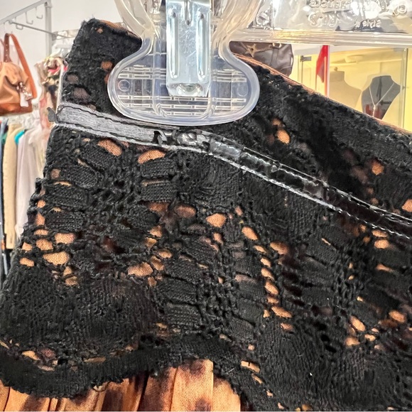 D&G Animal Print Cotton Flare Skirt • 38 XS - Picture 3 of 12